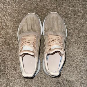 Beige Adidas Swift Run Sneakers
